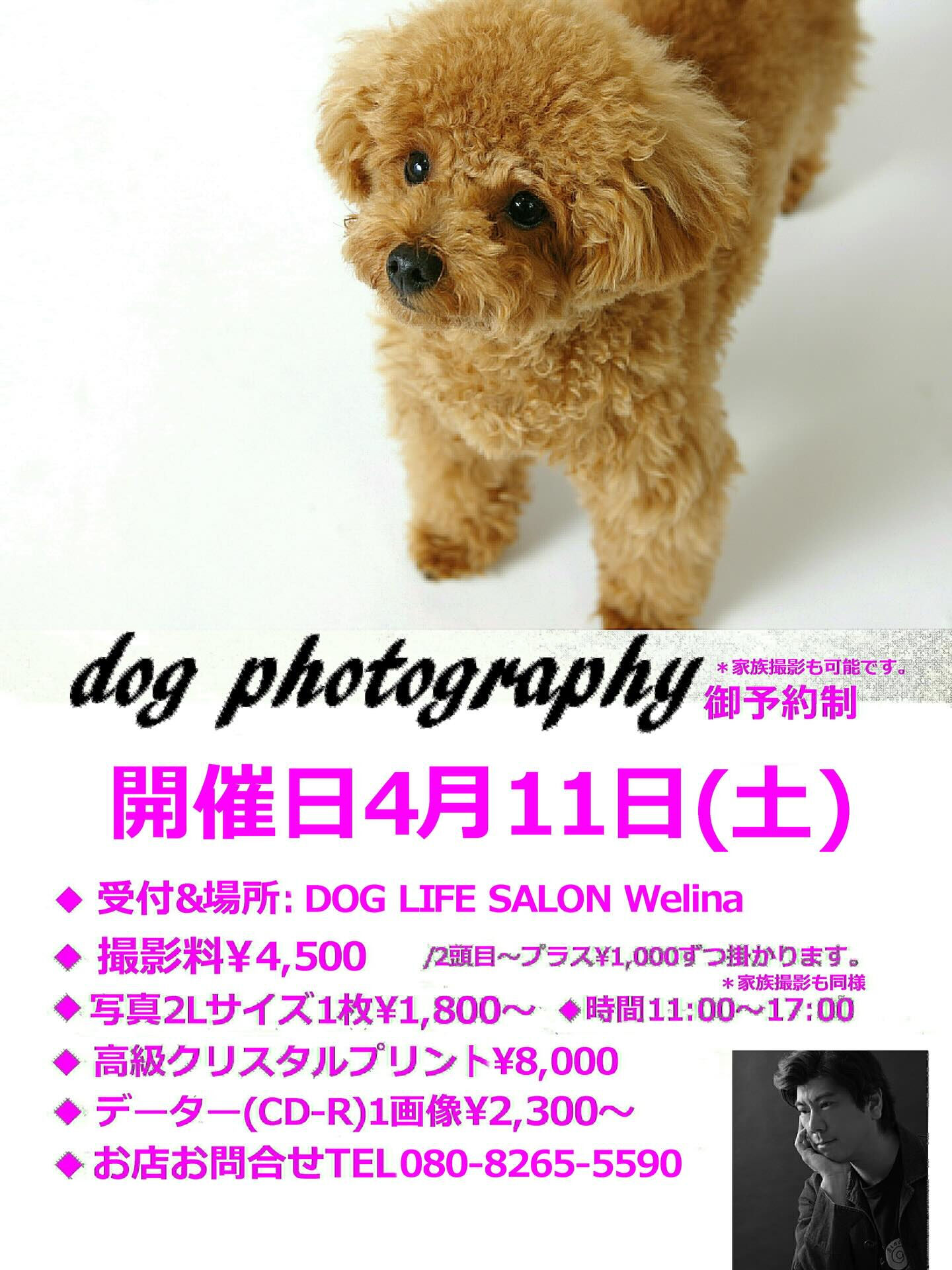 4月11日(土)は当店に動物写真家の久木原勝信さんをお呼びし