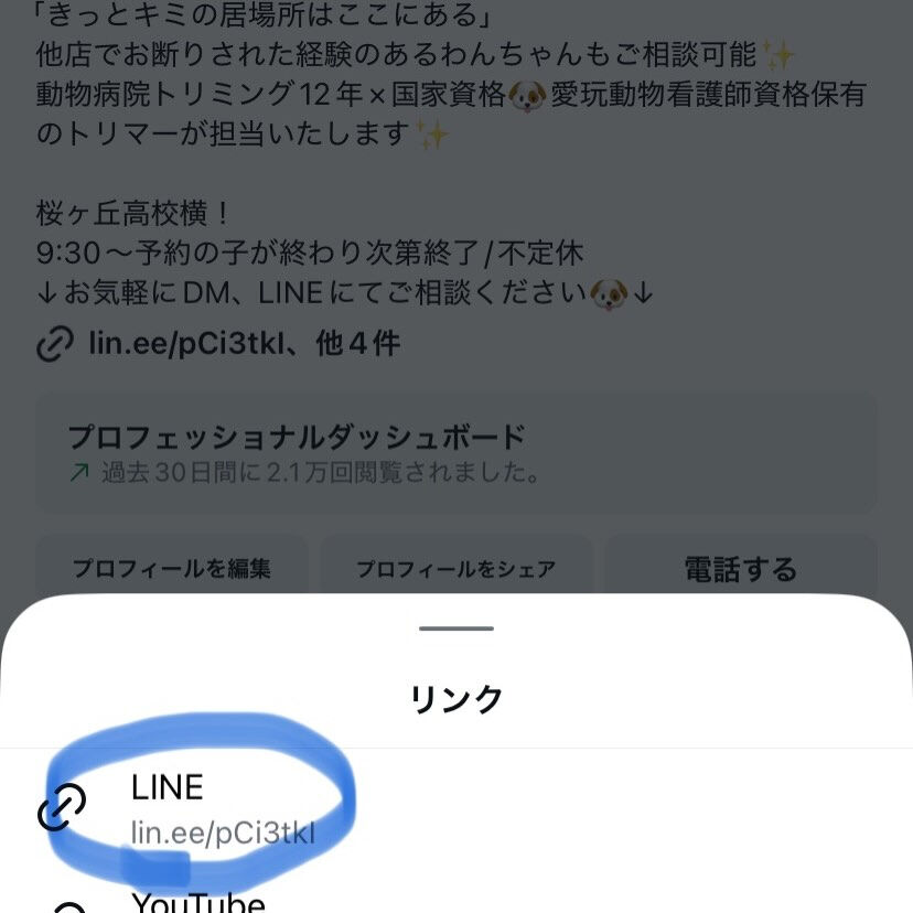 今月は土日にイベント事が集中している関係で、土日にトリミング