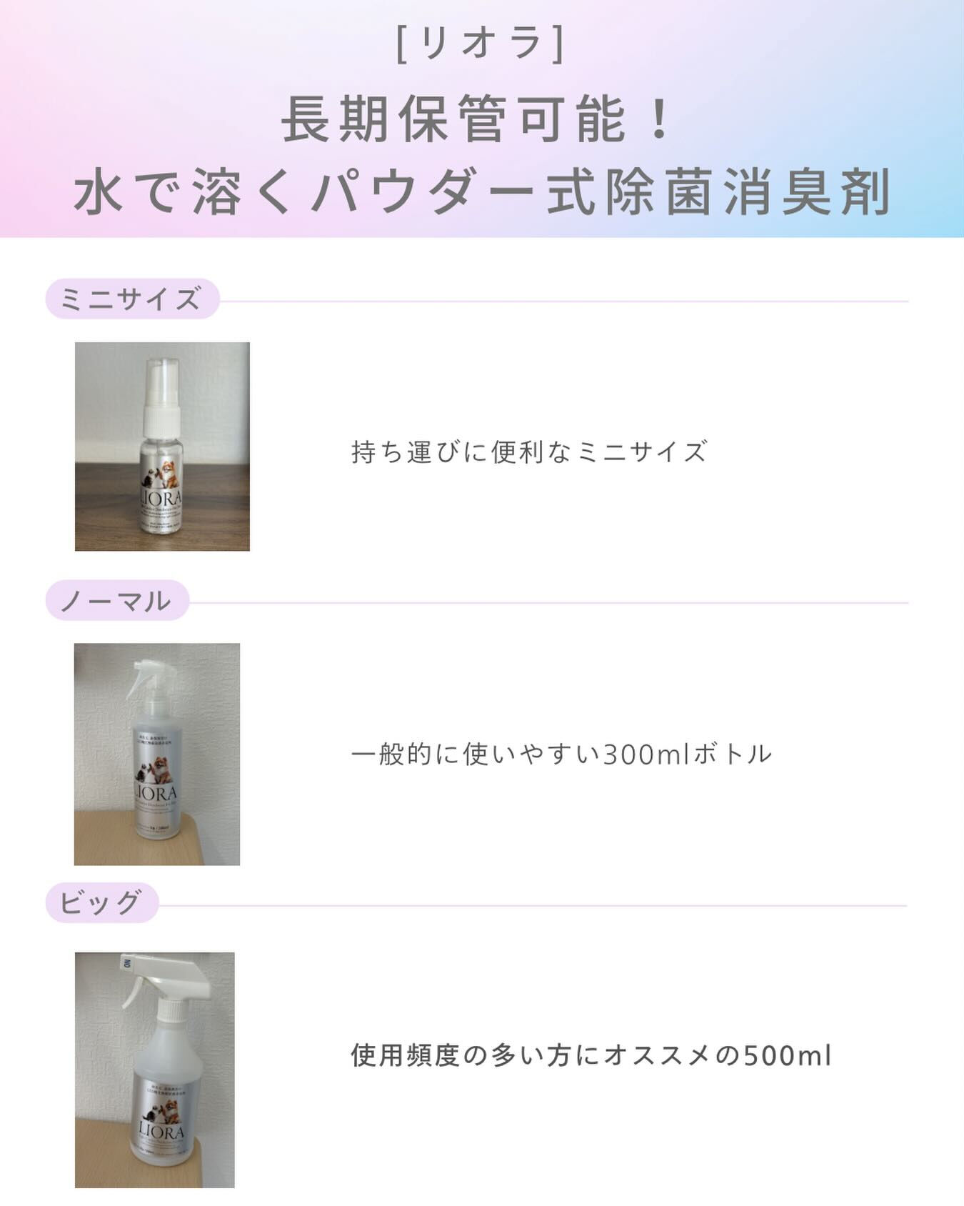 新しく仲間入りした商品、リオラ